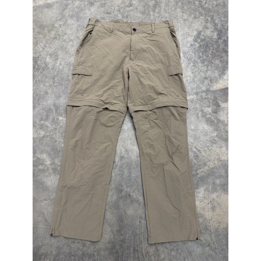 World Wide Sportsman Pants Mens 40x32 Convertible Zip Off Nylon Hiking Outdoor